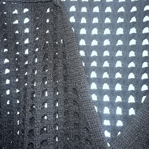 Oak + Fort Crochet Button Up Cardigan - Picture 4 of 7